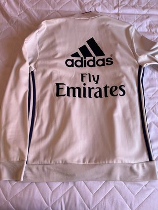 Chaqueta Real Madrid Adidas Blanca