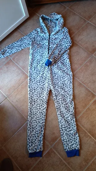 Pijama Manta Niña Talla M Leopardo