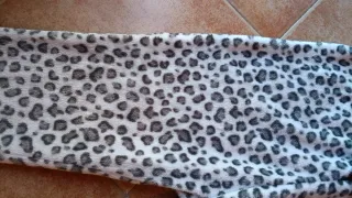 Pijama Manta Niña Talla M Leopardo