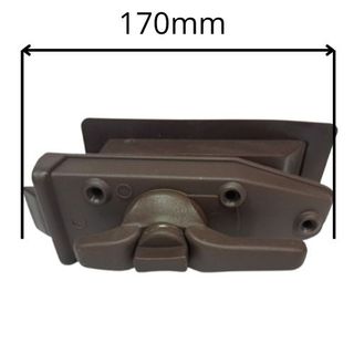 Cerradura Marrón con Llave