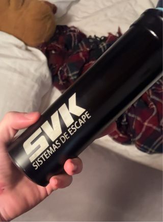 Silenciador SVK Negro Sistemas de Escape