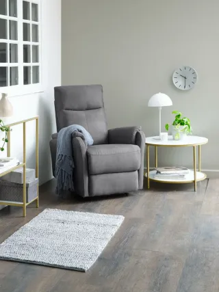 Butaca reclinable eléctrica ABILDSKOV polipiel