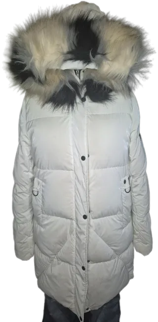 Plumifero Di-bye blanco con capucha