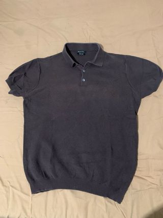 Polo Massimo Dutti Marrón Talla S