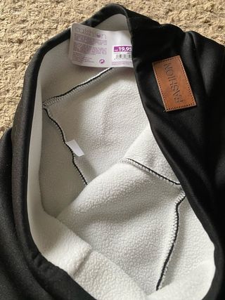 Leggings negros forrados