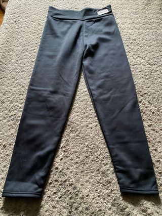 Leggings negros forrados