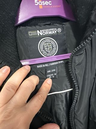 Abrigo Norway Talla M