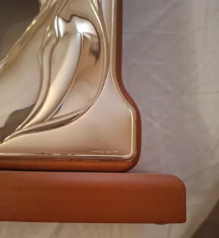 Orologio da tavolo in argento