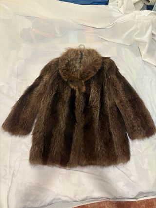 Abrigo estilo visón