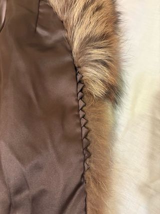 Abrigo estilo visón