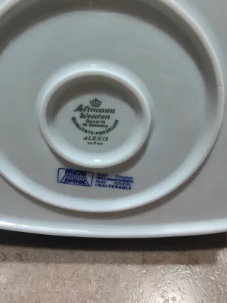 Zuppiera in porcellana decorata