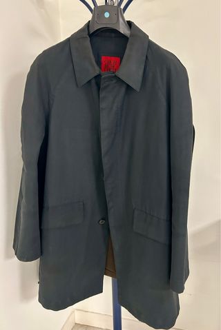 Gabardina Carolina Herrera Talla 52 Azul