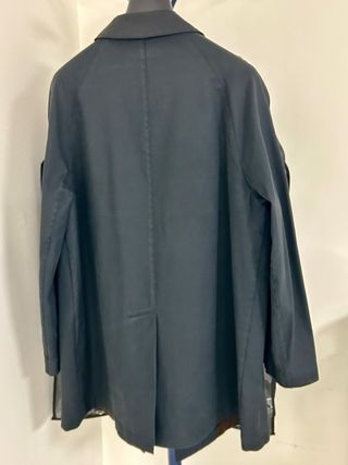 Gabardina Carolina Herrera Talla 52 Azul