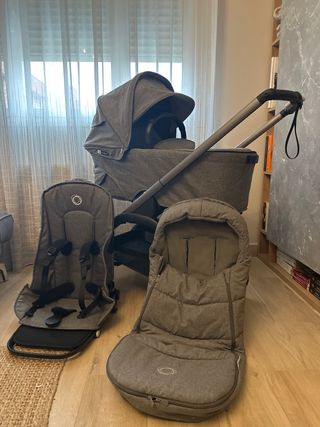 Bugaboo Dragonfly silla de paseo + capazo + saco