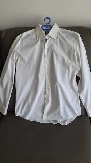 Camisa Hugo Boss Blanca Talla XL Regular Fit