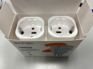 2 Adaptadores Enchufe BIGFISH Tipo J Suiza