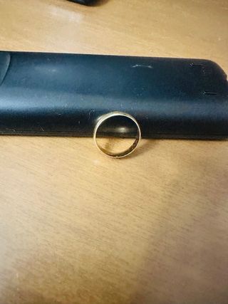 Alianza oro 18k.    3.3 gramas