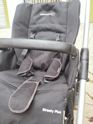 Carro de bebé con saco polar