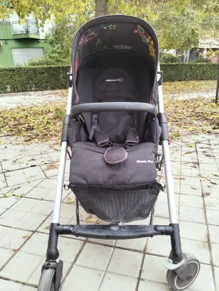 Carro de bebé con saco polar