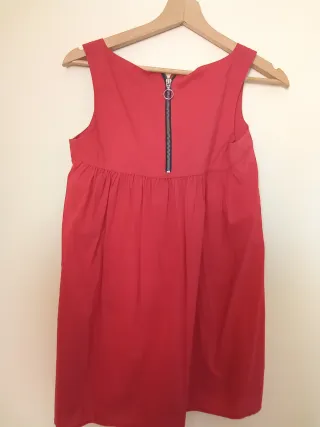 Blusa larga  Zara Rojo Talla XS