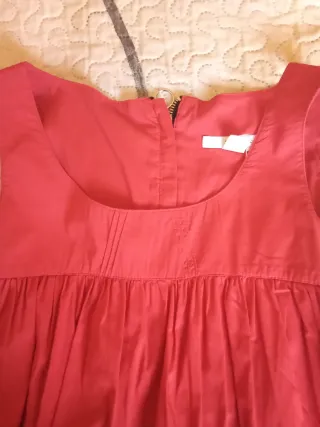 Blusa larga  Zara Rojo Talla XS