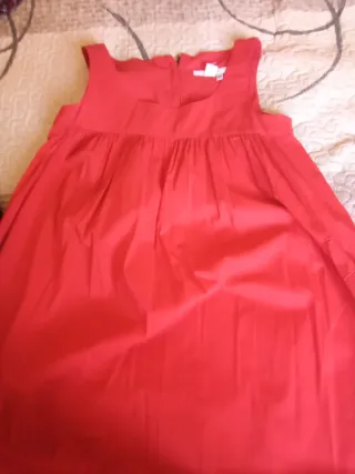 Blusa larga  Zara Rojo Talla XS