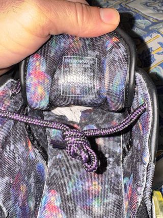 Zapatillas Emporio Armani Negras y Moradas