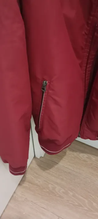 Cazadora Bomber Pepe Jeans Talla S Roja