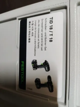 COMBO FESTOOL TID 18 HPC 4.0I -SET T18