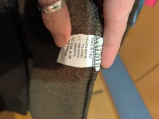 Abrigo imitación piel de cordero