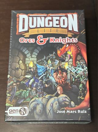 Juego de mesa Dungeon Lite: Orcs & Knights