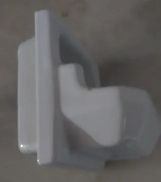 Jabonera y portarrollo baño porcelana