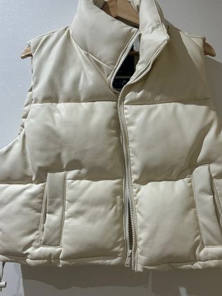 Chaleco Hollister Beige Talla L