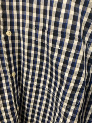 Camisa LOSAN cuadros azul y negro