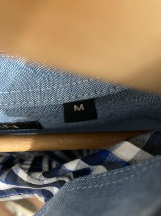 Camisa LOSAN cuadros azul y negro