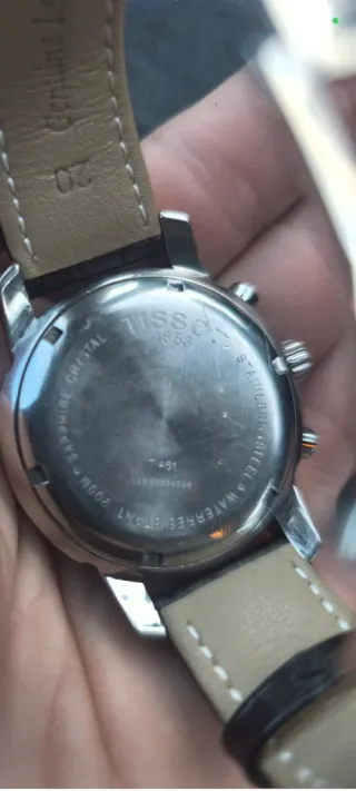 Reloj Tissot PRC200 Cronógrafo Negro