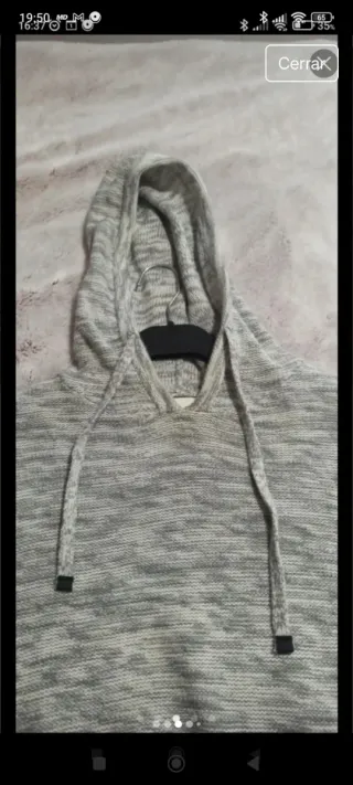 Jersey Primark Gris Talla M