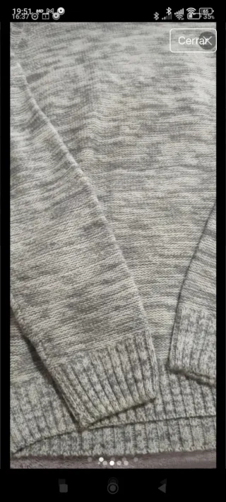 Jersey Primark Gris Talla M