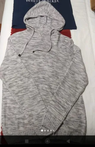 Jersey Primark Gris Talla M