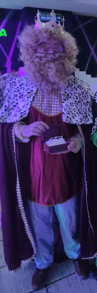 Disfraz Rey Mago Adulto Talla Única