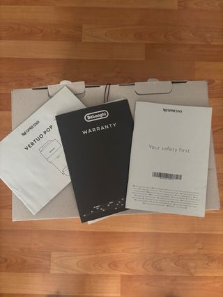 Cafetera Nespresso Vertuo Negra