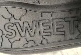 Zapatillas de casa grises de algodón de azúcar