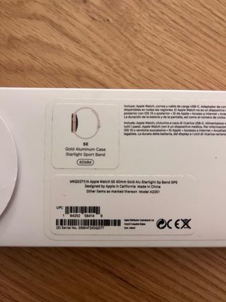 Apple Watch SE 40mm Oro Rosa