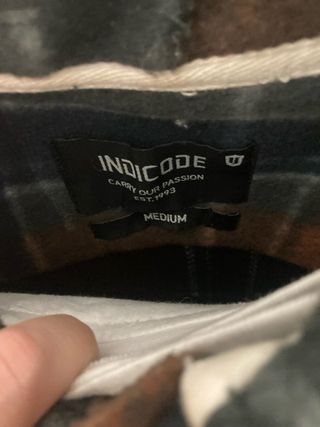 Camisa de invierno a cuadros