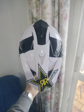 Casco Motocross con Gafas