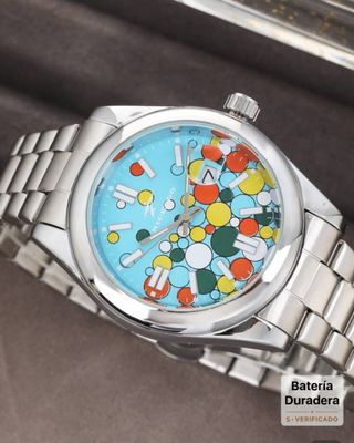 Reloj Unisex Multicolor acero 40mm