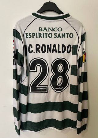 Maglia Ronaldo 28 Sporting Lisbona 2002/03