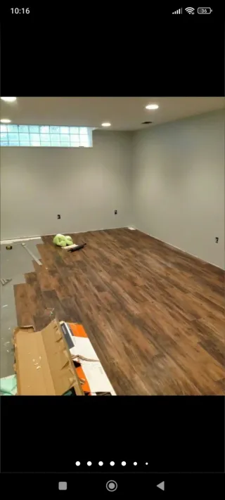 Suelo laminado vinílico