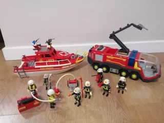 Playmobil Barco Policía y Accesorios