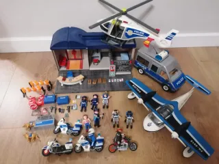 Playmobil Barco Policía y Accesorios